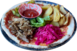 Гирос со свининой и картофельными дольками0