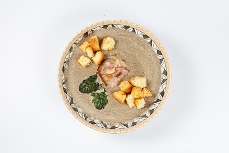 Крем суп грибной